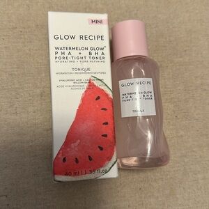 Glow Recipe Watermelon Glow PHA + BHA Pore-Tight Face Toner  Mini 40 ml NEW